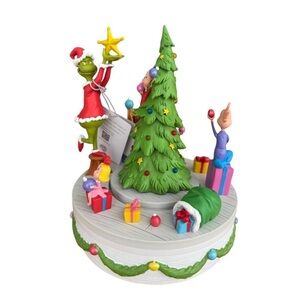 Hallmark Dr. Seuss How the Grinch Stole Christmas Musical Figurine Light&Motion